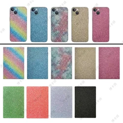 50pcs Glitter Matte Back Film For  iPhone Screen Protector Universal Film Decorative Back Stickers For Blade Cutting Machine PVC