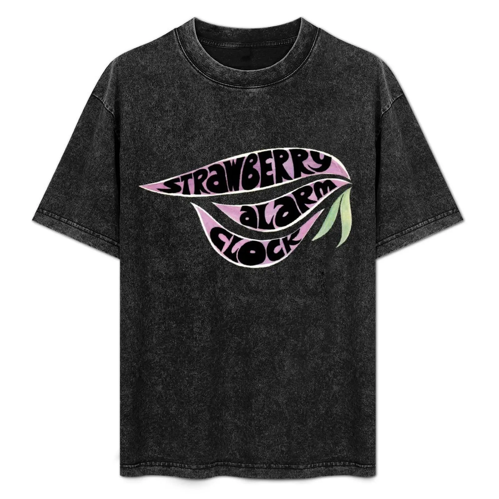 

Strawberry Alarm Clock T-Shirt Casual Everyday Short Sleeve T-Shirt
