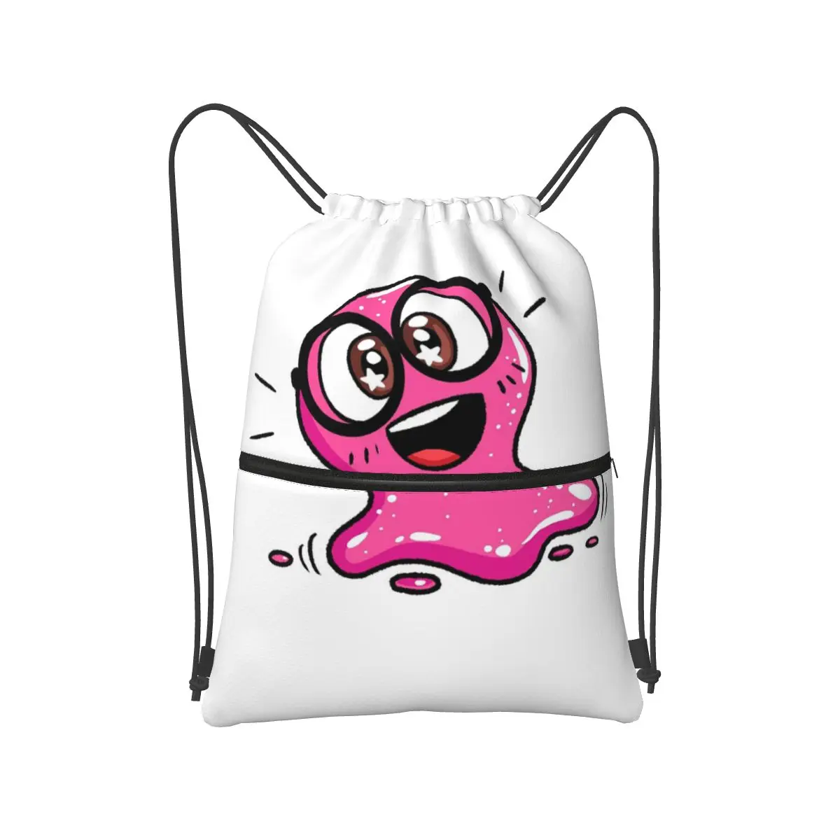 Super Slick Slime Sam Backpacks Casual Drawstring Bundle Pocket Shoes Bag Book Bags for Man Woman School