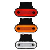 10PCS 12V-24V LED Side Marker Indicator Car Lights Clearance Lamp Front Rear For Trucks Cab RV Trailer