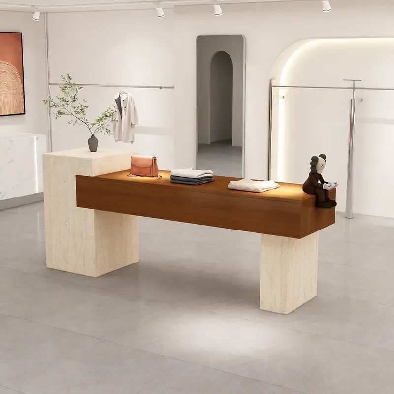 Nakajima Display Desk Simple Modern Clothing Store Display Flow Table Women's Clothing Store Boutique Display Cabinet Goods