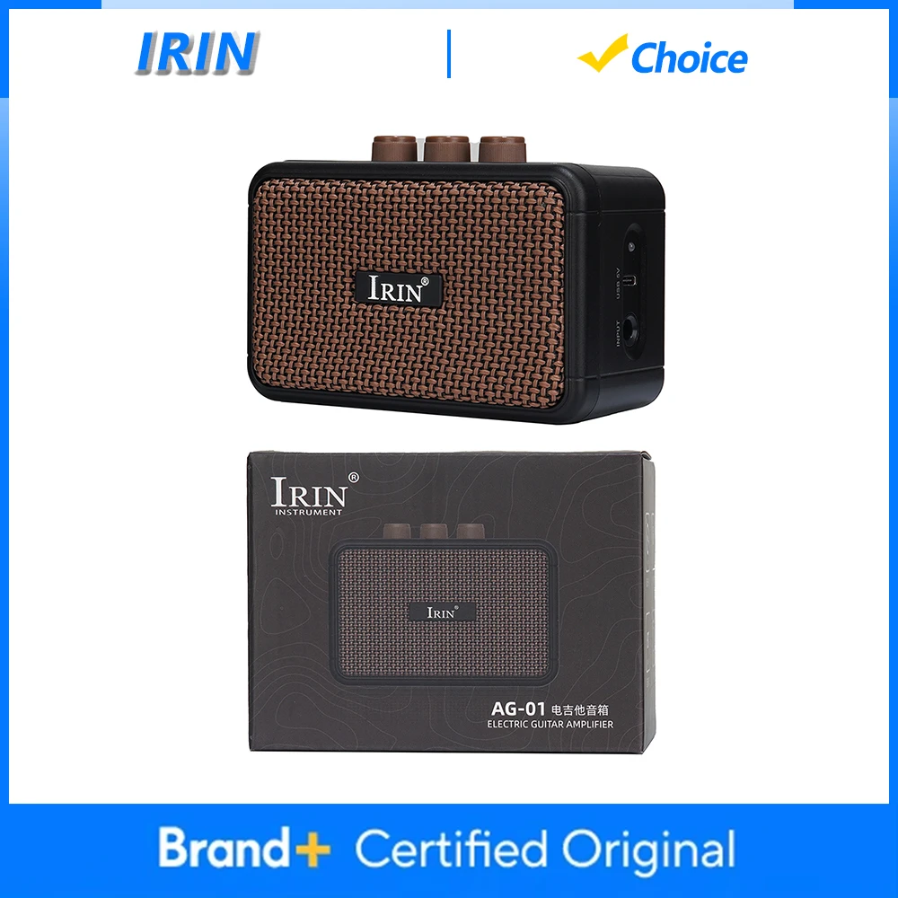 

IRIN AG-01 гитарный усилитель Bluetooth аудио динамик AMP портативный мини-усилитель 5 Вт выход аксессуары для электрогитары
