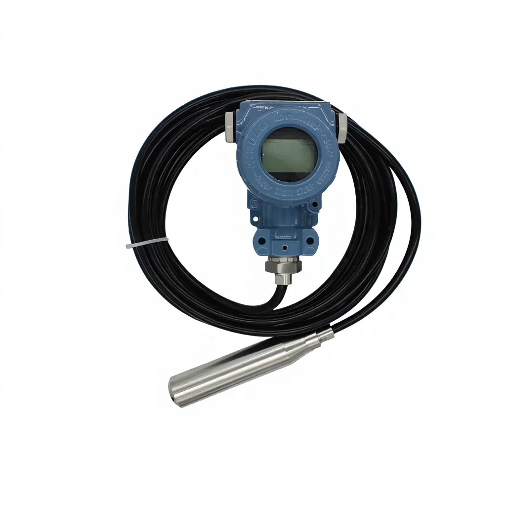 Wireless Explosion-proof Liquid Level Sensor ZKMD-WL-23 316 Stainless Steel 0-300m Range 4G Communication for On-site Unit