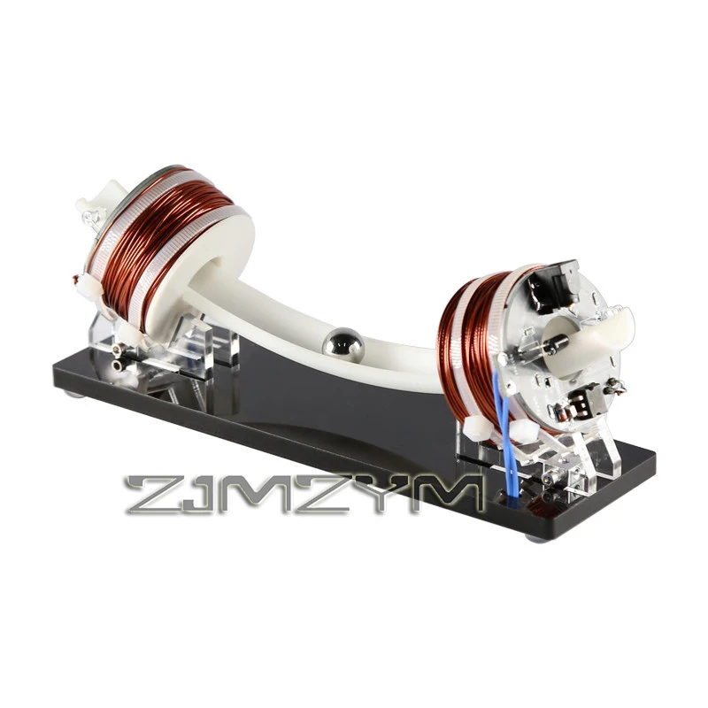 Arc-shaped Small Ball Pendulum Magnetic Acceleration High-tech Creative Desk Ornament Model