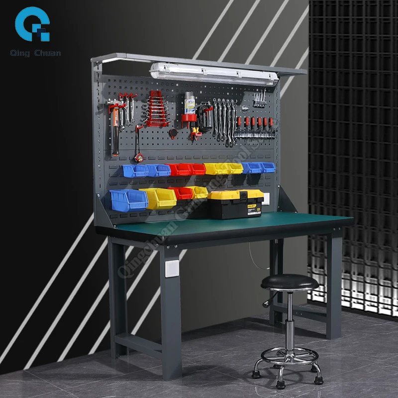 Workbench Hanging Board Light Bracket Anti Static Electricity Operations Area