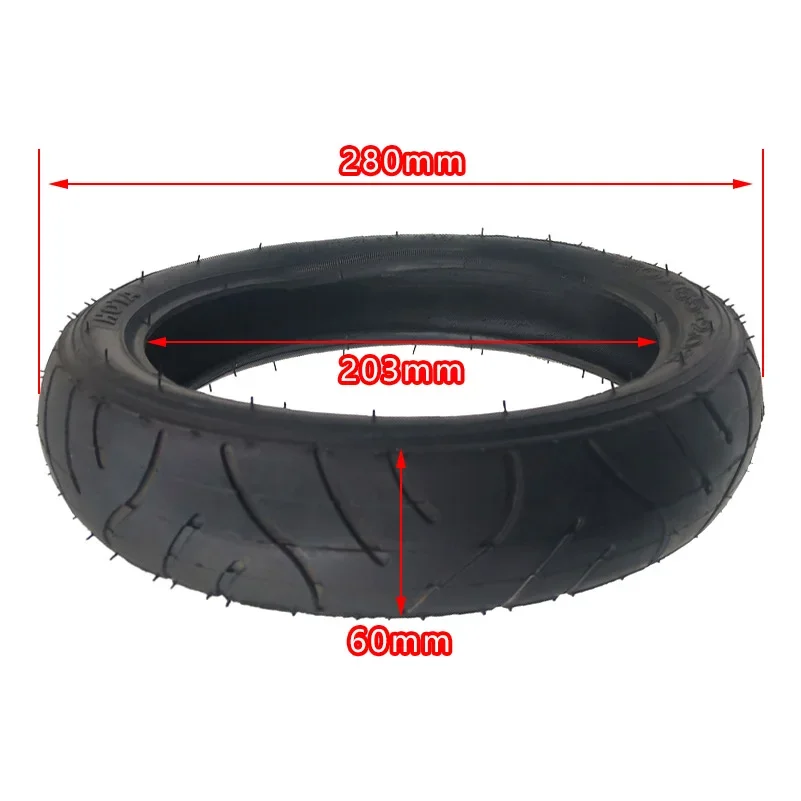 12 inch Pneumatic Tire 280x65-203 Inner Tube Outer Tyre for Children\'s Bicycle Trolley Baby Stroller Handcart Wheels Parts