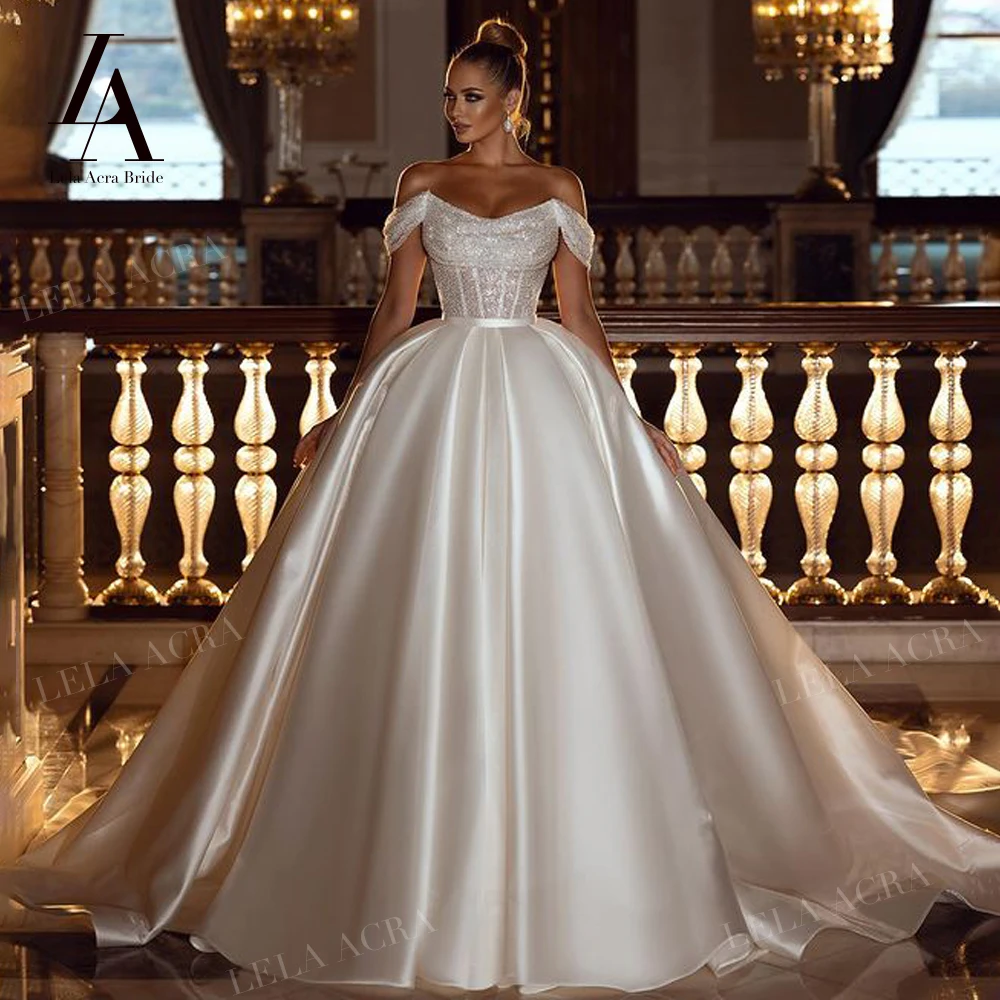 Wedding Dress Vestido De Noiva Barato Aliexpress LelaAcra Off The Shoulder Wedding Dress 2026 Fashion Satin Beaded Lace Up Princess Bride Gown SM32 Customized Vestido De Noiva AliExpress 320 Wedding Dress Vestido De Noiva Barato Aliexpress LelaAcra Off The Shoulder Wedding Dress 2026 Fashion Satin Beaded Lace Up Princess Bride Gown SM32 Customized Vestido De Noiva AliExpress 320