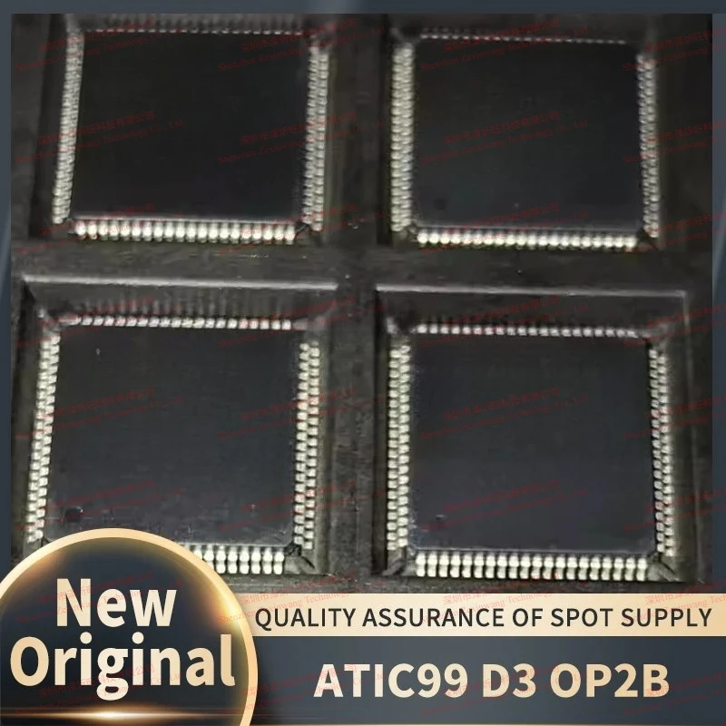 (5Pcs/Lot) 100% New Original ATIC99 D3 A2C00059547 OP2B ATIC99D3 for Automotive Computer Board QFP80 Car Performance IC Chip