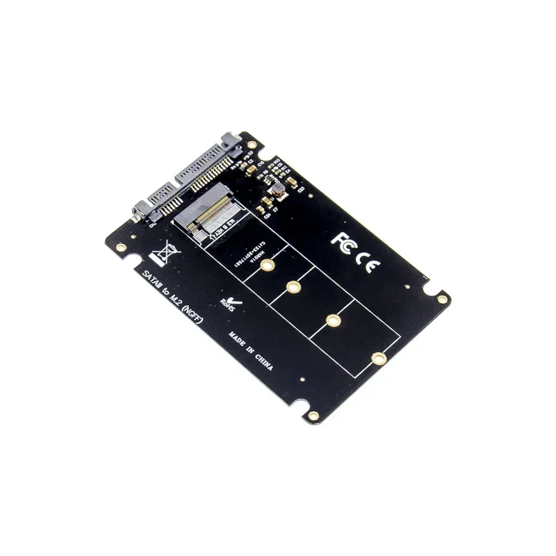 

Добавить карту SATA III к M.2 NGFF SSD M.2 PCIe Адаптер-умножитель M2 Key B Riser Sata3.0 7+15Pin Карта расширения