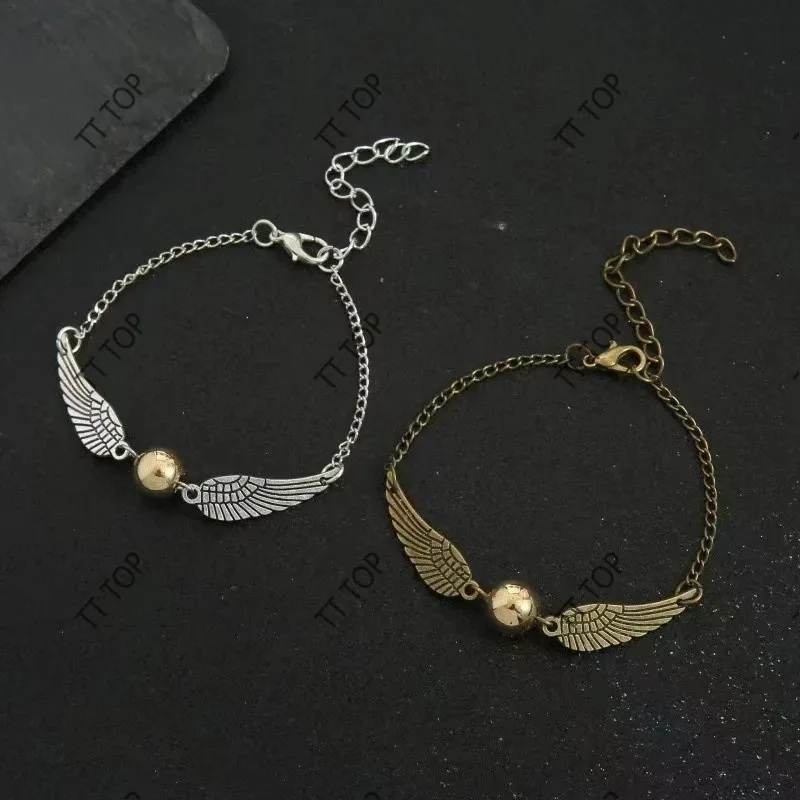 Ovie pulseira escolar mágica para mulheres, pomo dourado, academia mágica, potes, hermione, ampulheta rotativa, gancho de orelha, acessórios para presente