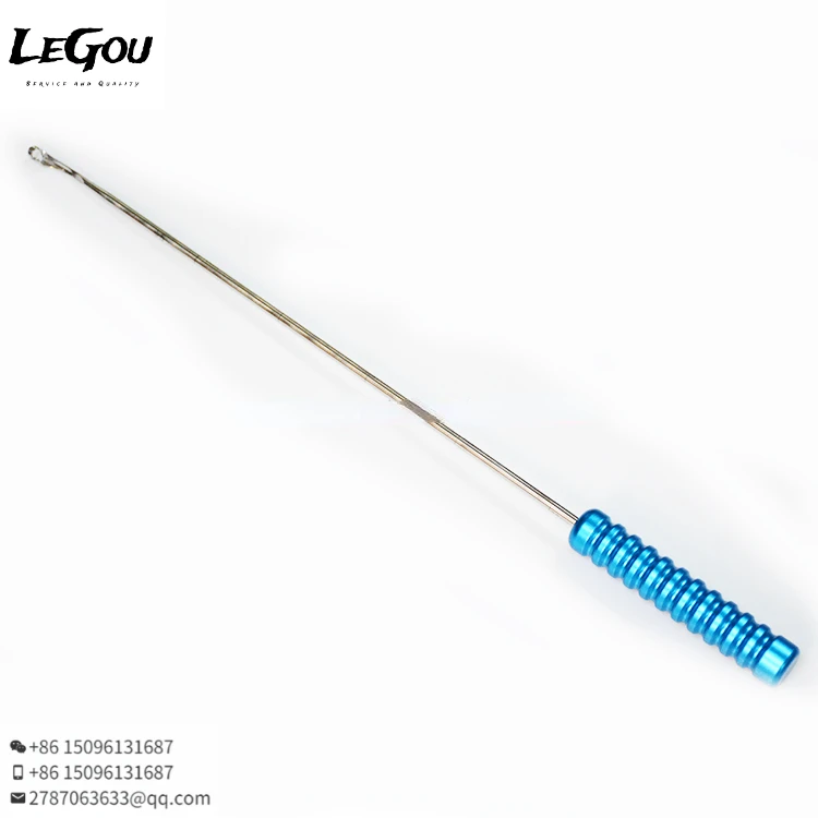 ACL PCL reconstruction instruments Tendon Strippers slotted open end cruciate ligament reconstruction instrument Tendon Stripper