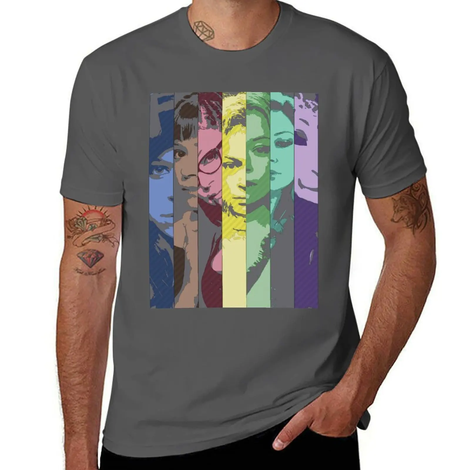 

Clone Club - Project Leda - Orphan Black T-Shirt Casual Pattern Print Tee Shirt