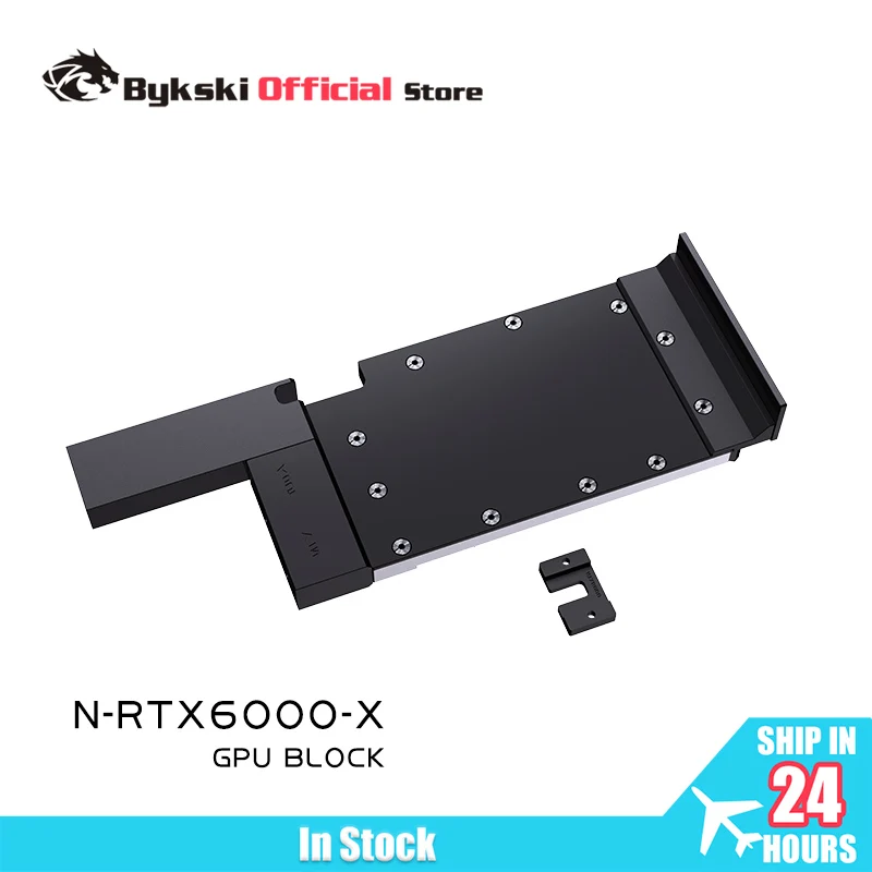 

Bykski GPU Water Block Use for NVIDIA RTX 6000 Ada Video Card / Full Cover All-Metal Radiator / with Backplane N-RTX6000-X
