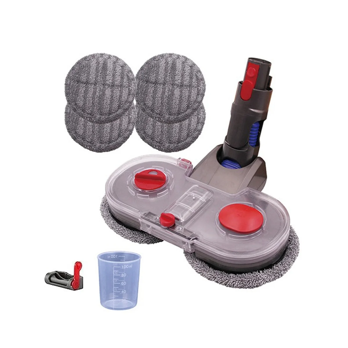 

A06P-Electric Mop Head with Removable Water Tank Attachment Replacement for Dyson V7 V8 V10 V11 Vacuum Cleaner