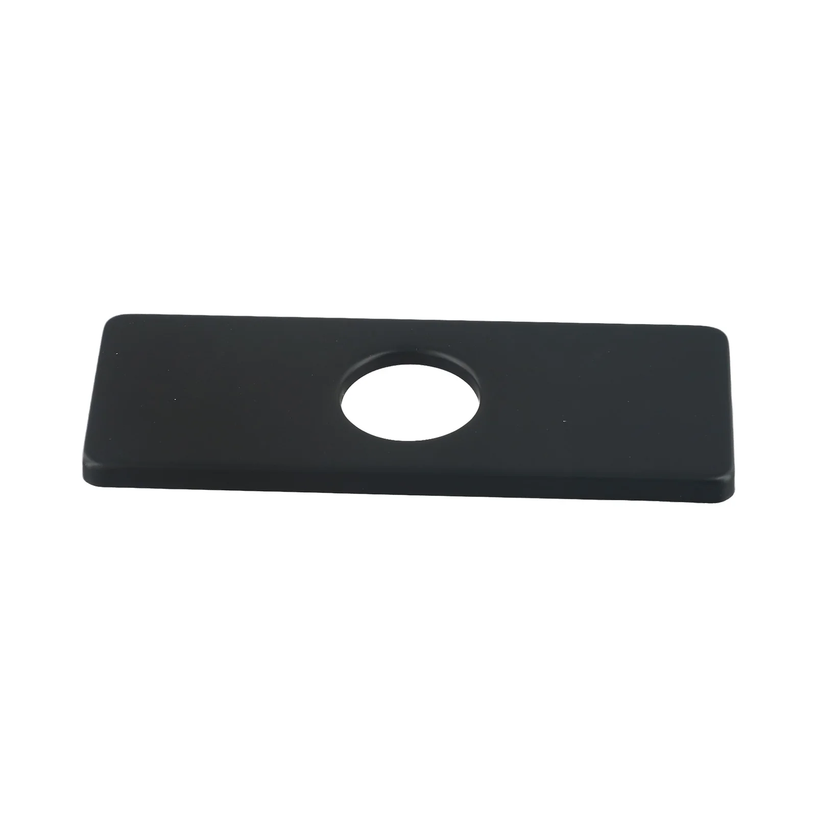 Deck Plate Cover Bathroom Sink Cover Easy Installation Rust Resistant Sleek Design Smooth Finish Bathroom Decor