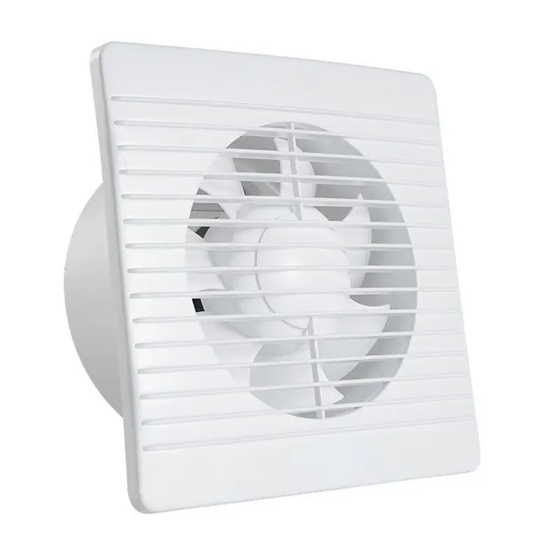 

2026 New 6In Toilet Exhaust Fan Bathroom Wall Round Powerful Exhaust Fan Ventilation Fan US Plug