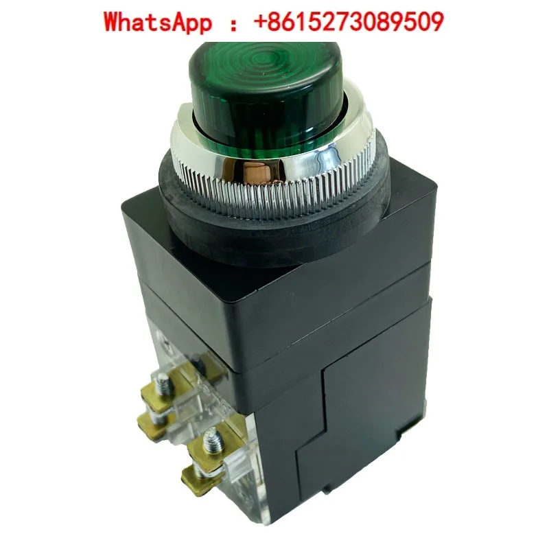 Original Taiwan Tiande TEND with light start button TIB-251 green 110V with transformer A009142