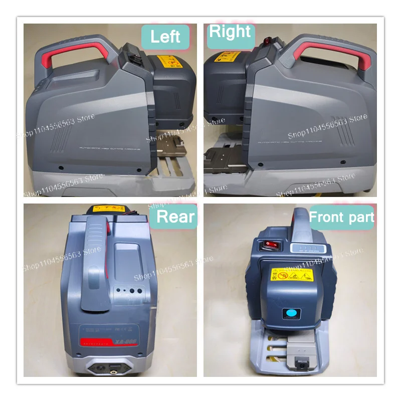 XA-006 Portable CNC Key Cutting Machine  Smart APP Control Bluetooth Memory Pre-set Dies for Auto Locksmith
