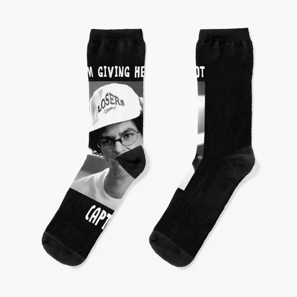 I\'m giving her all i;le got captain Doug Remer character Socks Women\'S Funny Socks