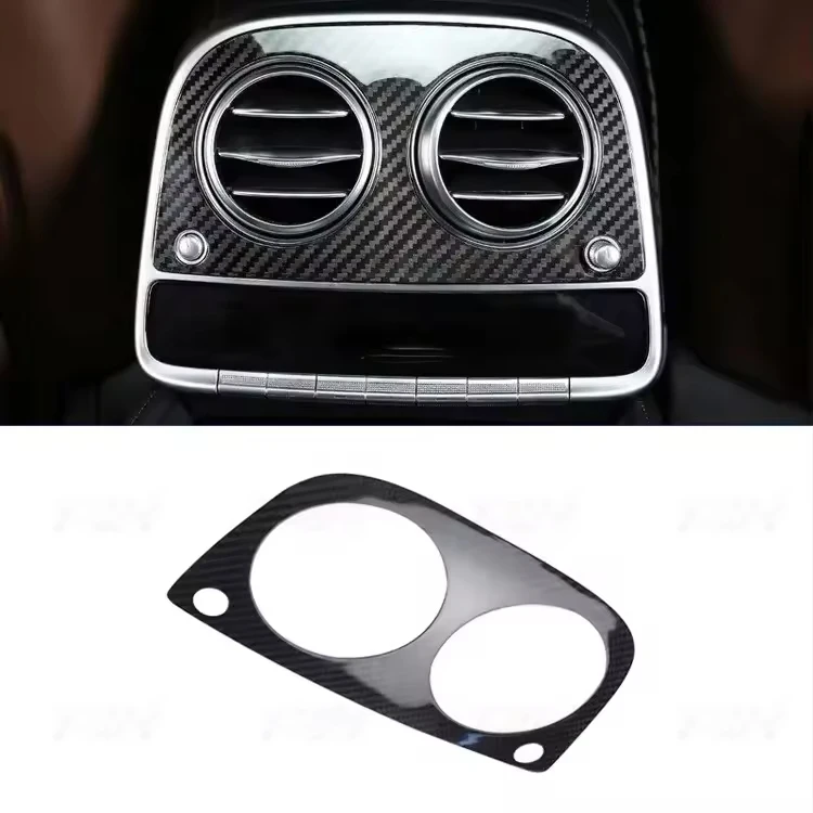 Real Carbon Fiber Auto Parts Car Interior Decoration Trims for Mercedes S Class W222 S320L S400 Interior Kits
