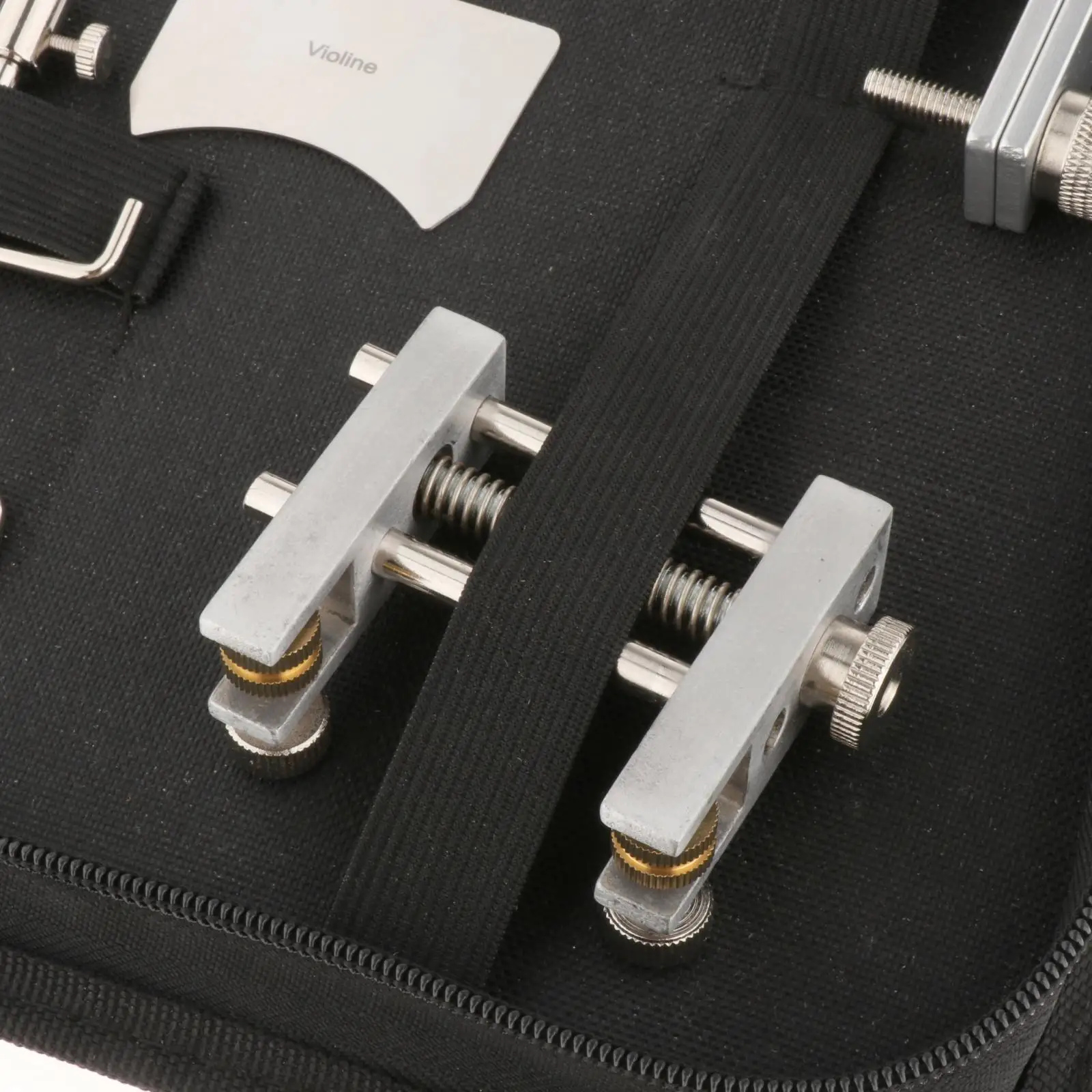 

Violin Repairing Tools Set Viola Accessory Edge Clamps with Portable Bag