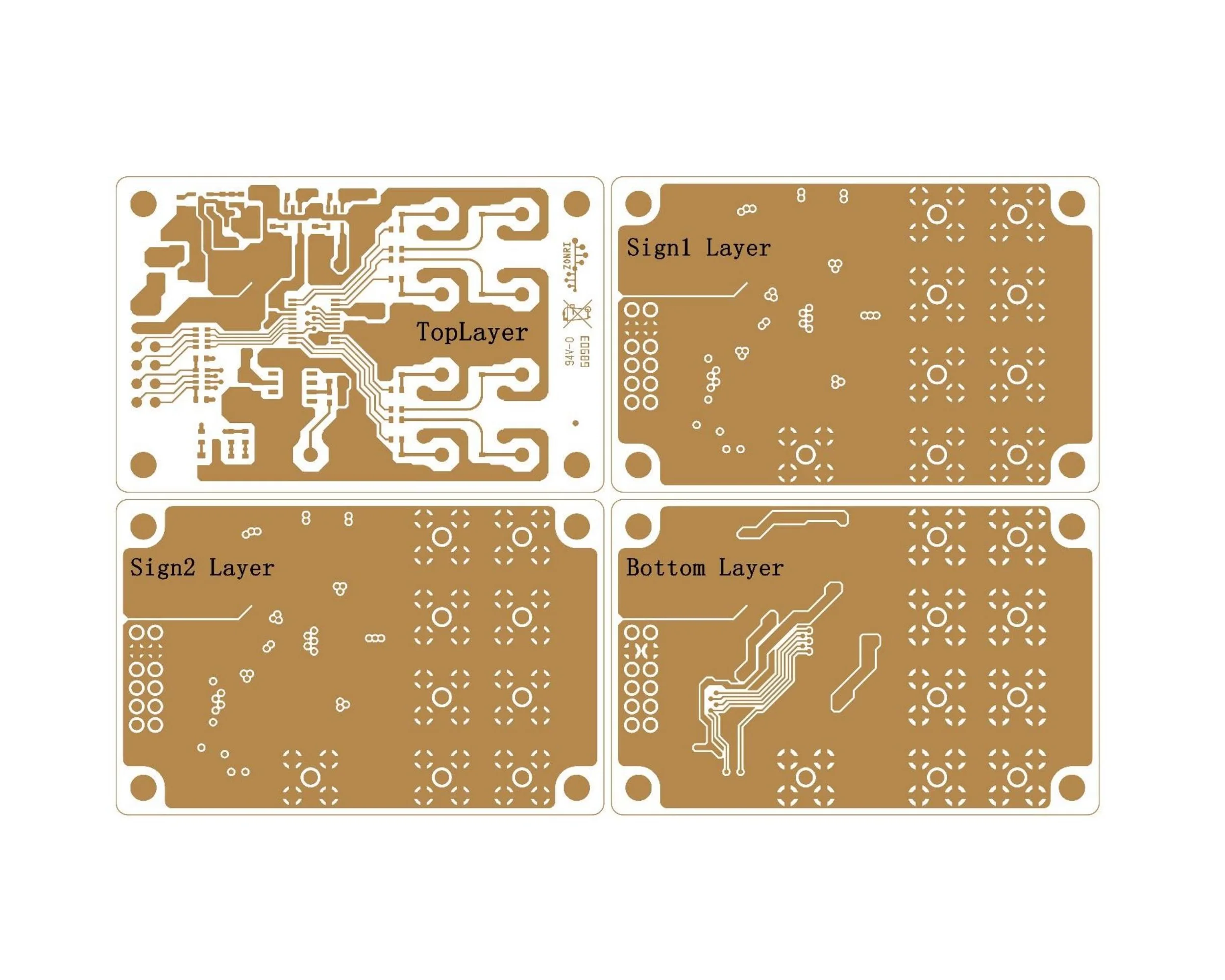 Ad5676 Entwicklungs platine 8-Kanal-16-Bit-Dac-Modul – Detail 5