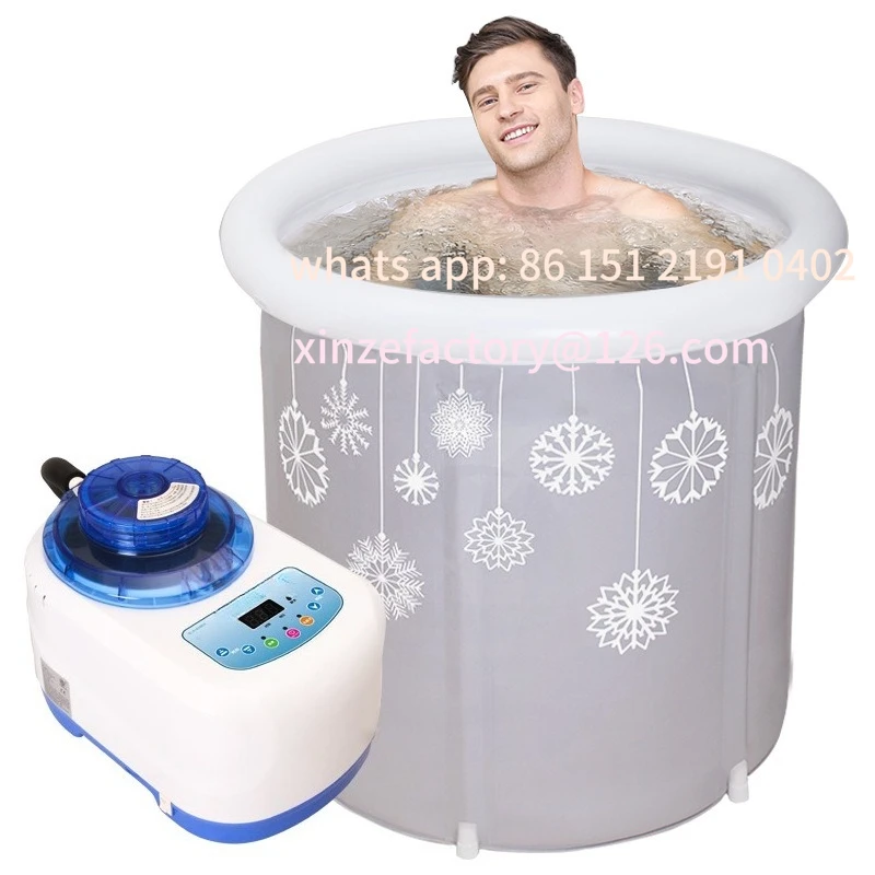 

Настраиваемое ведро для ванны для взрослых с автоматическим подогревом, бытовое ведро для паровой ванны, джакузи для серфинга с постоянной температурой