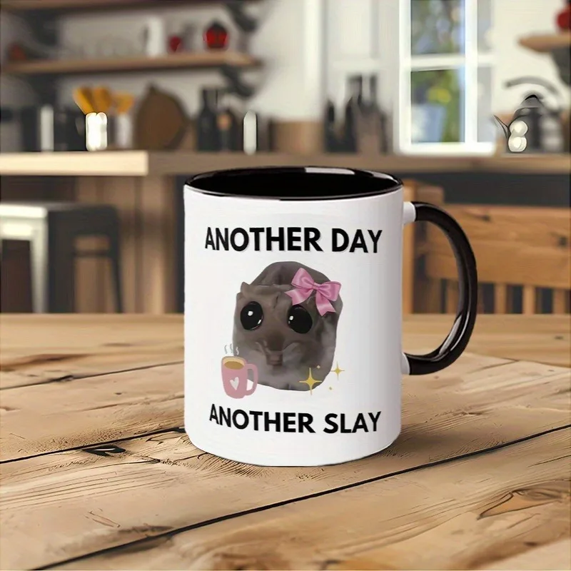 another day another slay mug girl office coffee mug friend birthday gift mug kids birthday gift 11oz ceramic tea cup