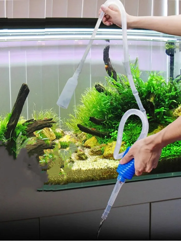 AliExpress NONE 1.4m Fish Tank Aquarium Water Changer Kit Aquarium Cleaning Tool Water Changer Gravel Cleaner Siphon Filter Pump Pet Accessories
