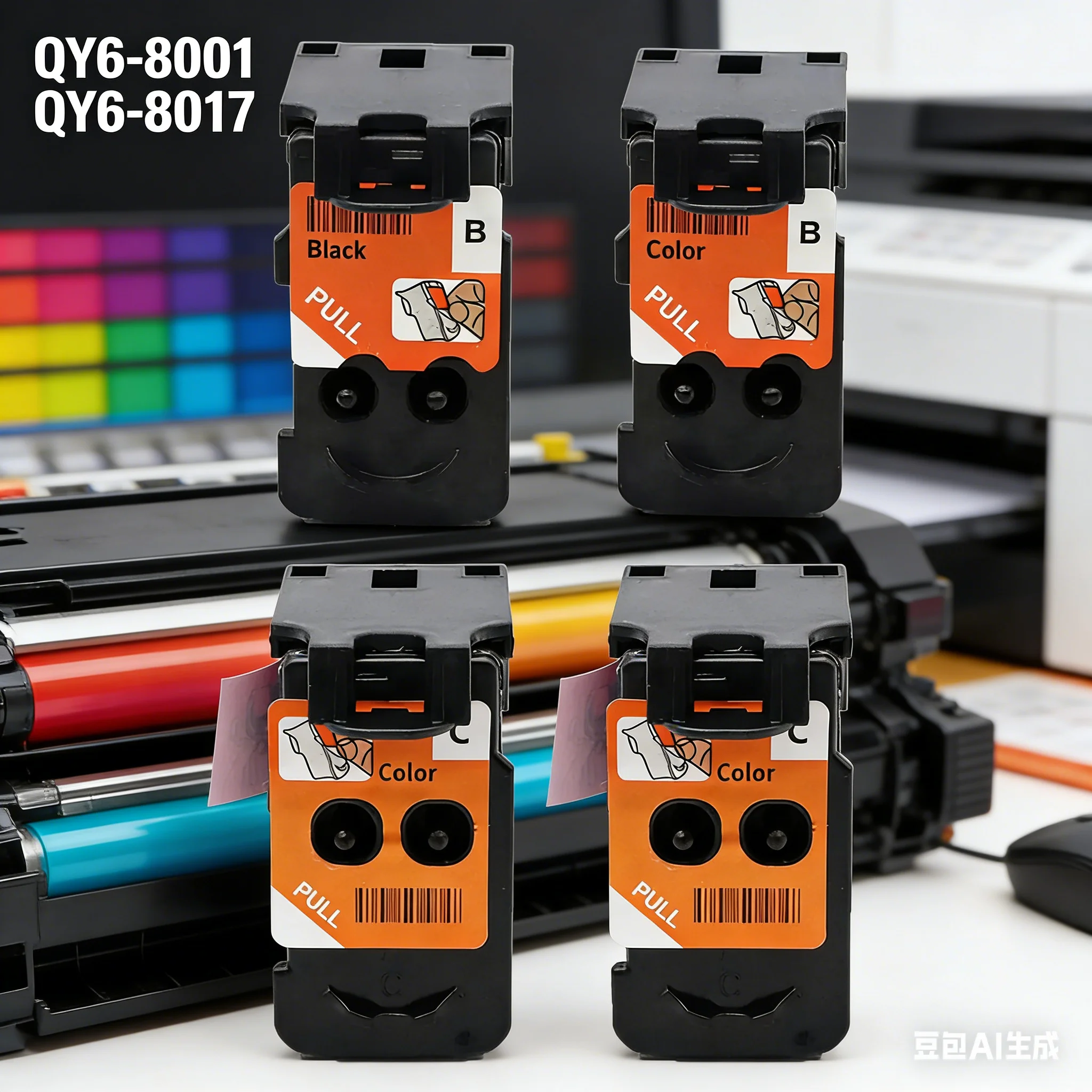 Cabezal de Impresión QY6 8001 8017, Cartucho CA91 CA92 para Canon G1100 G1111 G2100 G2111 G3100 G3111 G4100 G4110