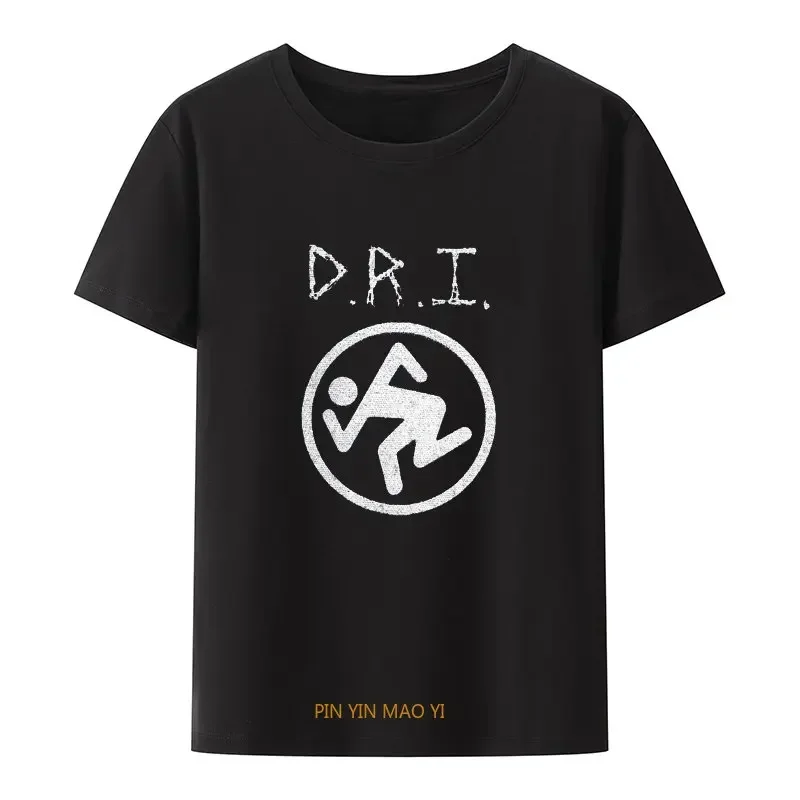 

Dirty Rotten Imbeciles D.R.I Thrash Metal Short Sleeve Men T Shirt Summer Mens T-shirts Unisex Oversized Graphic T Shirts