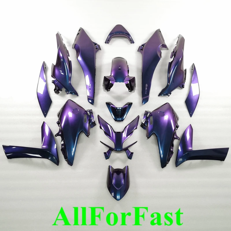 

Pearl Chameleon Purple Blue Tmax 560 Fairing Kits For Yamaha Tmax 560 2022-2024 Bodywork Panel Cowl Set For T-max 560 2022-2024