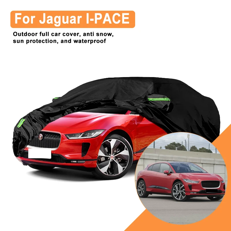 

For Jaguar I-PACE Car Full Cover - Outdoor Waterproof Snowproof Sunshade, Winter & Summer All Weather Auto Protection Accessory