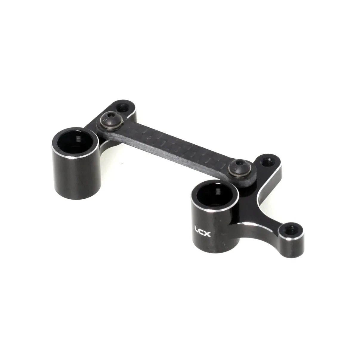 LCX Racing RC Truck CNC Aluminum Steering Rack Drag Link w/Bellcranks for 1/10 LOSI 22S, Upgrades Parts Accessories