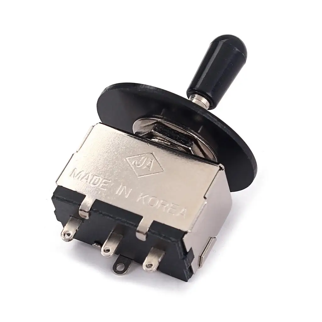 Electric Guitar Replacement Parts 3 Way Toggle Switch and Washer Kit for LP SG Applications