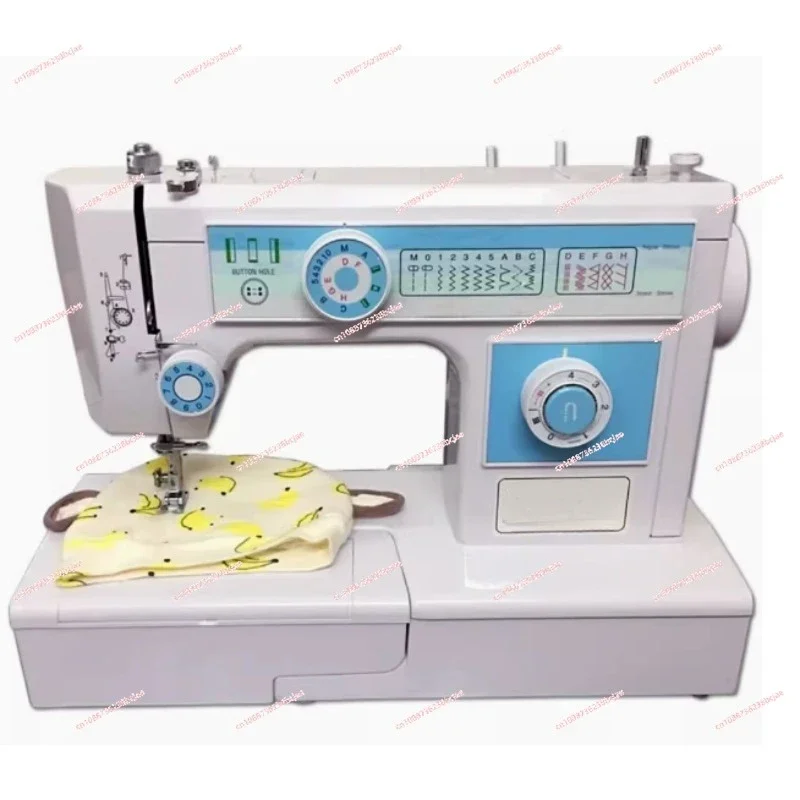 

JH653 Small Size Household Sewing Machine Sewed Clothes 220v Multifunctional Sew Machine Multiple Routing Methods