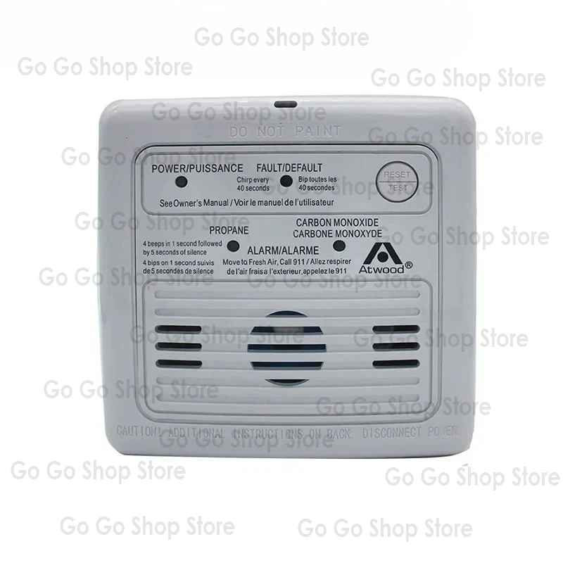 

Аксессуары для устройства предупреждения о дыме RV: детектор горючего газа Domeida угарным газом для транспортных средств