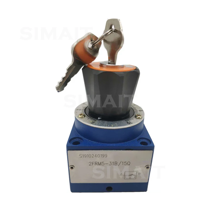

2FRM5-31B/1.2Q/3Q/0.6Q/0.2Q Hydraulic Pressure Relief Flow Control Valve Hydraulic Valve Two-way Flow Speed Regulating Valve