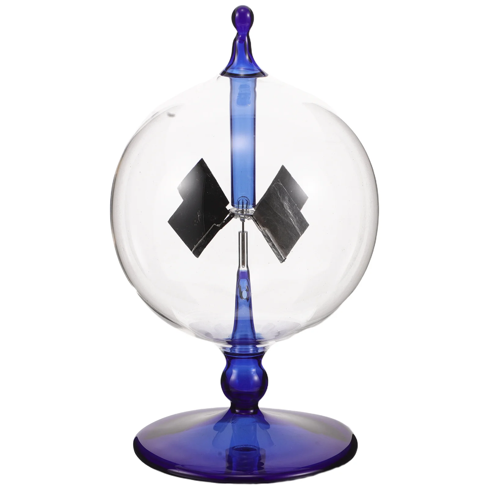 كروكس مقياس الإشعاع الطاقة الشمسية مقياس الإشعاع الزجاج الملون نابض بالحياة ضوء الشمس الغزل دوارات ضوء مطحنة مكتب منزلي الديكور #1