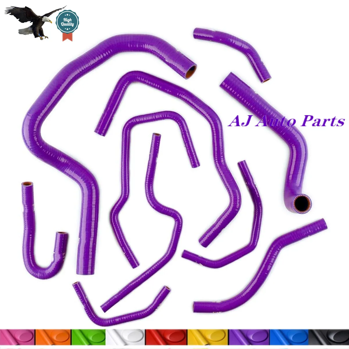 

Silicone Coolant Radiator Hose FOR Honda CRV CR-V MK1 B20 1997 1998 1999 2000 2001（ 3-PLY Hose ）