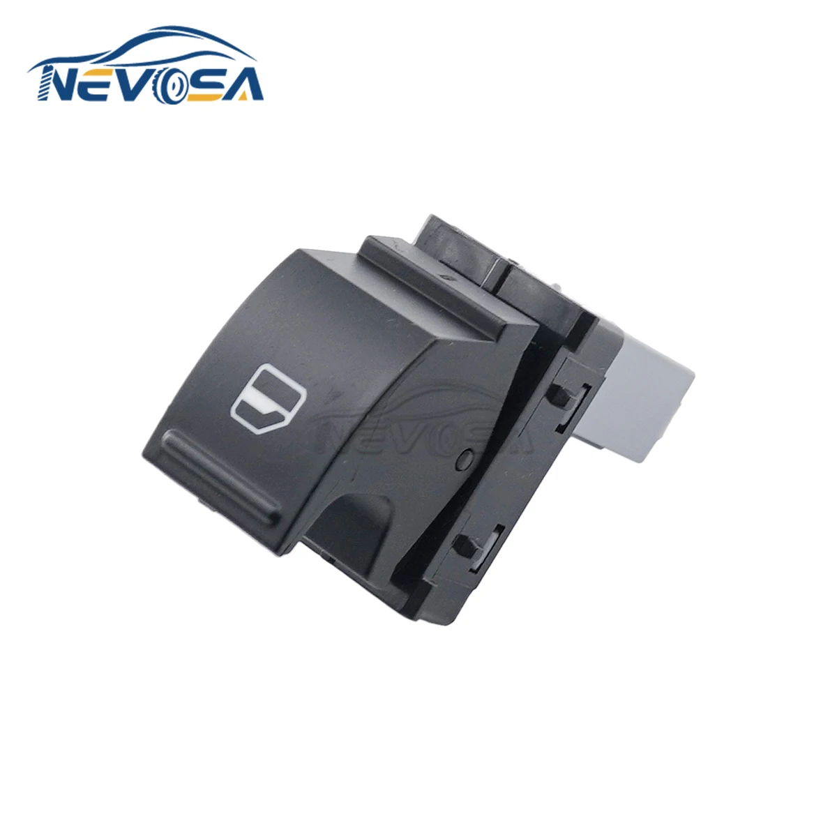 NEVOSA 자동차 창문 리프터 제어 단일 스위치, VW 골프 MK5 6 제타 파사트 B6 아마록 5J0959855 1K0959855 5JD959855 7L695985B 