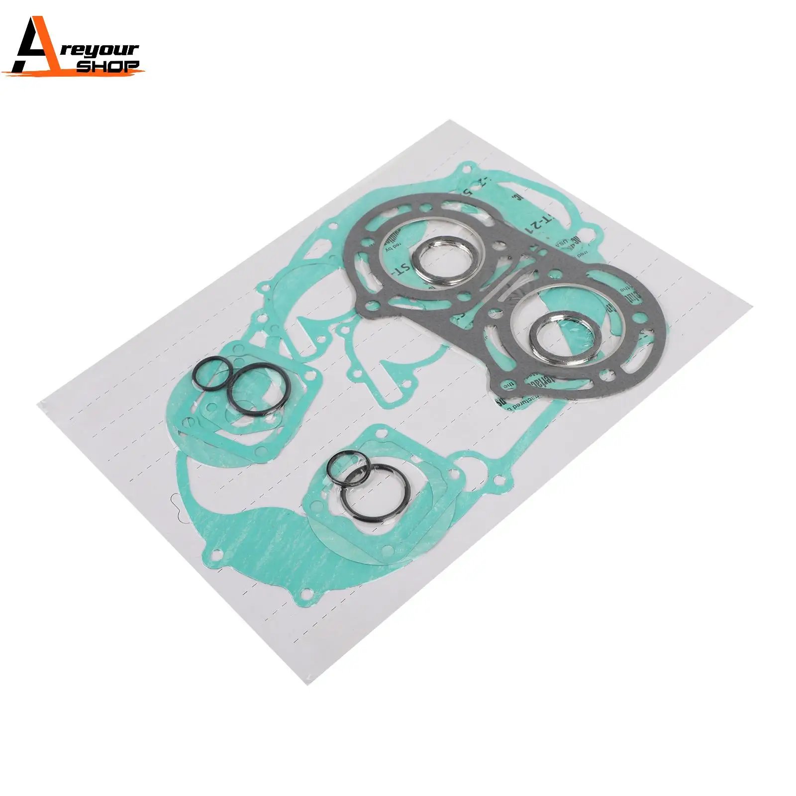 Areyourshop NEW For Yamaha Banshee 350 Complete Engine Gasket O-rings Set 1987-2006 YFZ350 3GG-13621-00-00 Motorcycle Parts