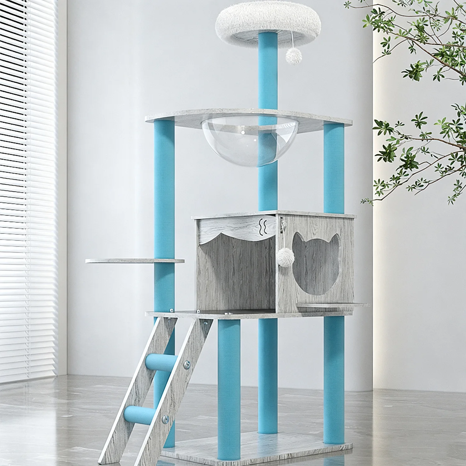 Cat Villa Large Cat Column Supplies Cat Climbing Frame