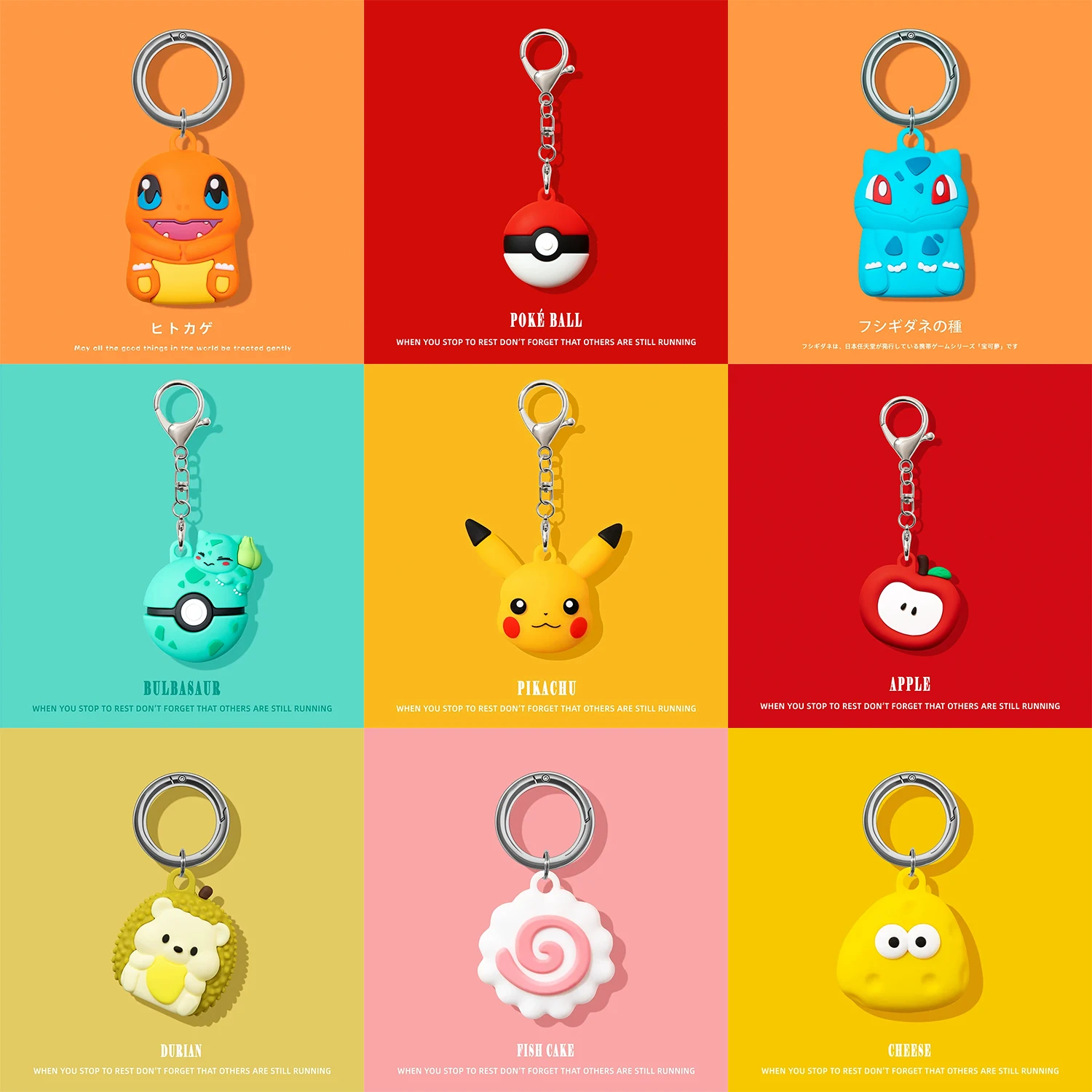 

Мягкий силиконовый защитный чехол-брелок для AirTag (для трекера/локатора)