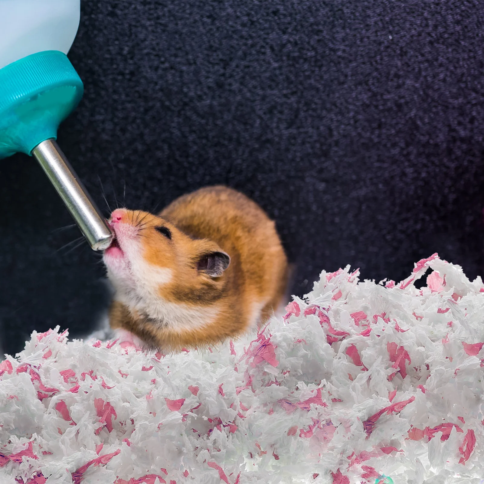 

1 Bag Paper Bedding Absorbent Liners Small Animals Hamster Supplies Pet Paper Chip Nesting Material Small Pet Bedding