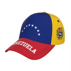 Venezuela Flag 3D Soccer Hats Sun Baseball Cap Breathable Adjustable Men Women Outdoor Fishing Hat