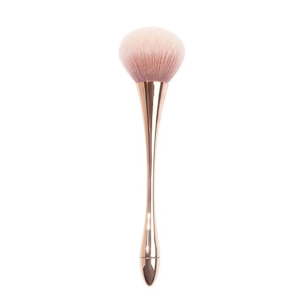 Rose Gold Powder Blush Brush Professional Make Up Brush Large Cosmetic Face Cont Cosmetic Face Cont brocha colorete Make Up Tool