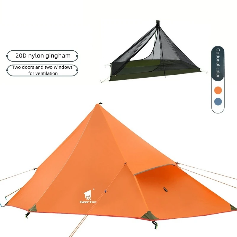 Single Person Portable Camping Tent Outdoor Equipment Picnic Fishing Double Layer Rainproof Windproof UV Proof pyramid Tent portable liquid pumping barrel pump car fuel tank oil pump electric explosion proof barrel pump oil drum electric oil pump