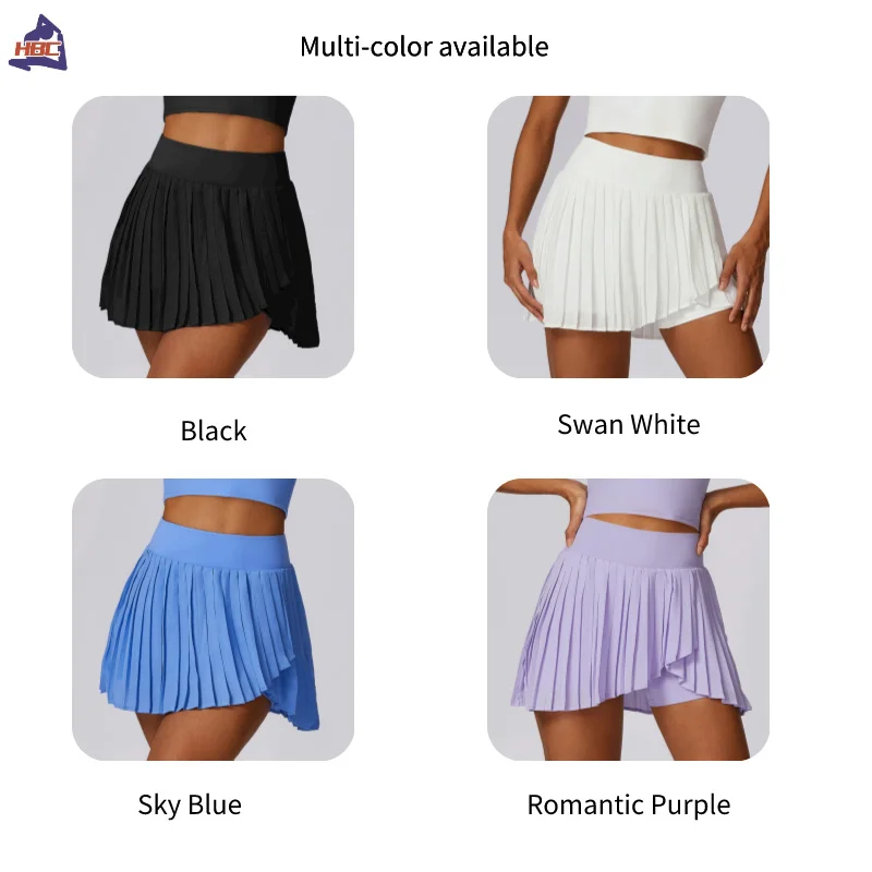 Golf Tennis Skirts With Pocket Sexy Activewear Women Fashion Sports Yoga Shorts Skirt Girl Sports Skorts