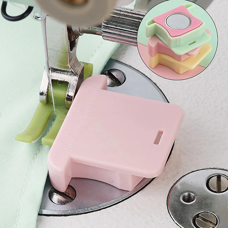 1/3Pcs Multifucntional Industrial Sewing Machine Seam Guide With Magnet Guide Home Sewing Machine Hem Guide With Scale